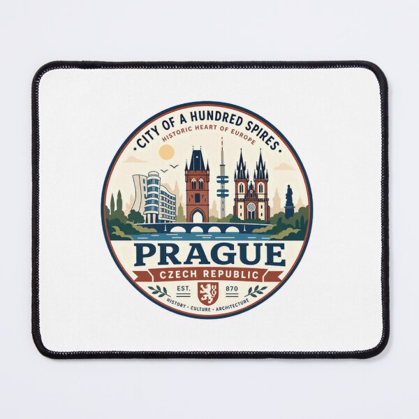 Item preview, Prague Czech Republic City Of A Hundred Spires Historic Heart Of Europe Est. 870 History - Culture - Architecture Travel Souvenir designed and sold by Simsimah26Parks.