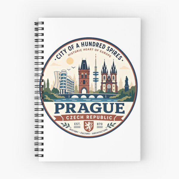 Item preview, Prague Czech Republic City Of A Hundred Spires Historic Heart Of Europe Est. 870 History - Culture - Architecture Travel Souvenir designed and sold by Simsimah26Parks.