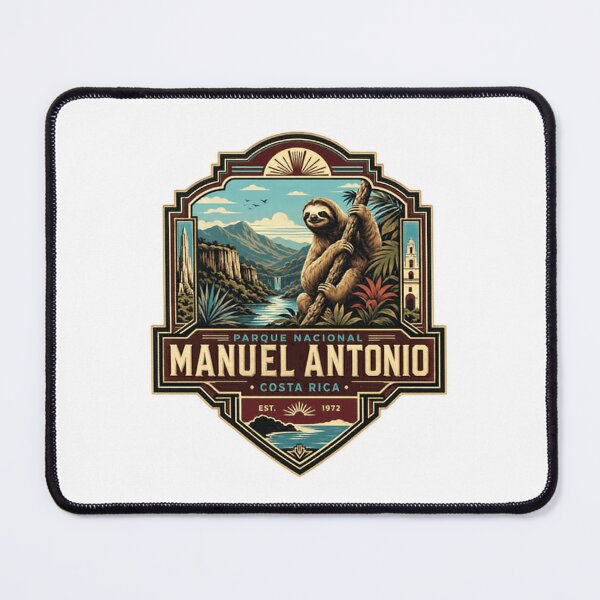 Item preview, Parque Nacional Manuel Antonio Costa Rica Sloth Nature Explorer designed and sold by Star3NowForMe.