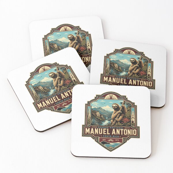 Item preview, Parque Nacional Manuel Antonio Costa Rica Sloth Nature Explorer designed and sold by Star3NowForMe.
