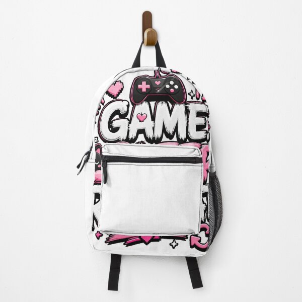 Item preview, Game Sleep Repeat – Cute Gamer Typography Poster designed and sold by Revyra Design .