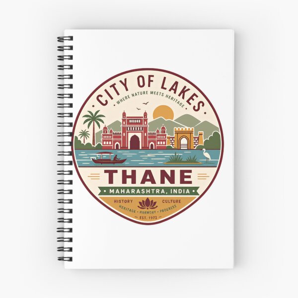 Item preview, City Of Lakes Thane Maharashtra India Travel Souvenir Hometown Pride designed and sold by Simsimah26Parks.
