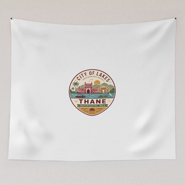 Item preview, City Of Lakes Thane Maharashtra India Travel Souvenir Hometown Pride designed and sold by Simsimah26Parks.