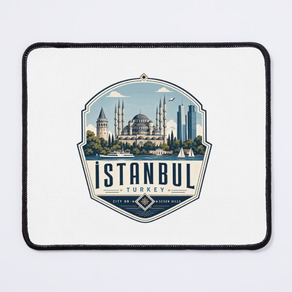 Item preview, Istanbul Turkey City On Seven Hills Travel Souvenir Tourist Destination designed and sold by Simsimah26Parks.