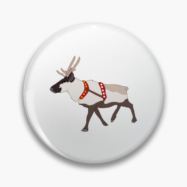 Item preview, Woodland Reindeer Majestic Festive Holiday Caribou Graphic designed and sold by Hearthodle.