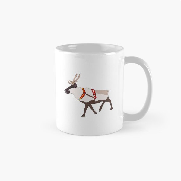Item preview, Woodland Reindeer Majestic Festive Holiday Caribou Graphic designed and sold by Hearthodle.