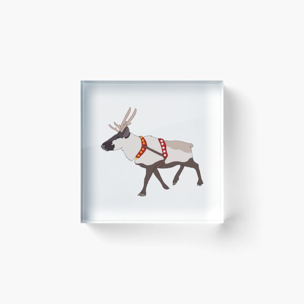 Item preview, Woodland Reindeer Majestic Festive Holiday Caribou Graphic designed and sold by Hearthodle.