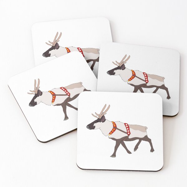 Item preview, Woodland Reindeer Majestic Festive Holiday Caribou Graphic designed and sold by Hearthodle.