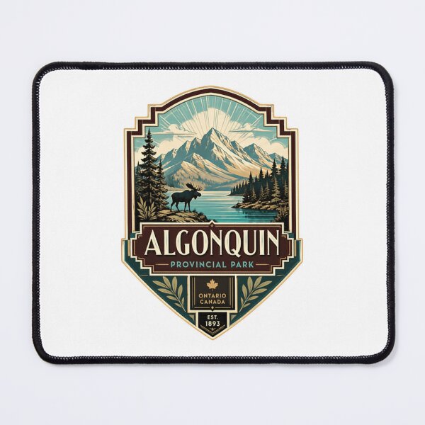 Item preview, Algonquin Provincial Park Ontario Canada Moose Wildlife Nature Outdoors designed and sold by Star3NowForMe.