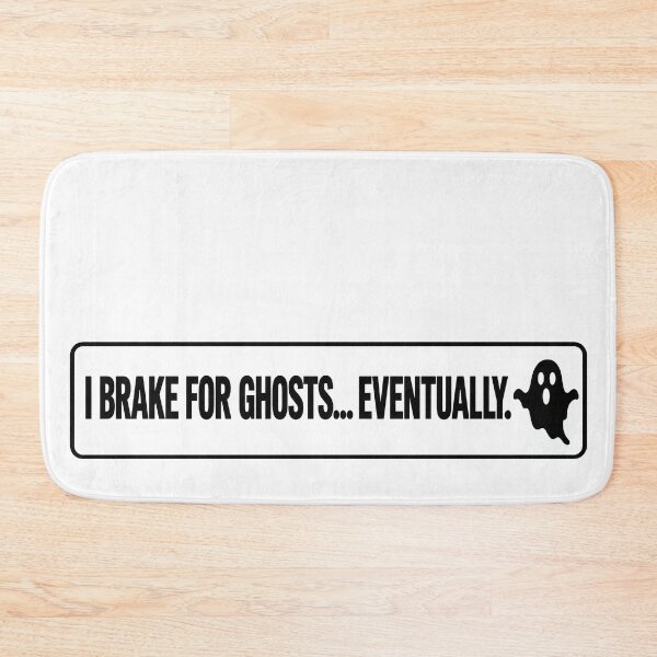 Item preview, BUMPS IN THE ROAD COLLECTION - ⭐ HALLOWEEN EDITION ⭐ - I BRAKE FOR GHOSTS... EVENTUALLY designed and sold by WheelieGdArt.