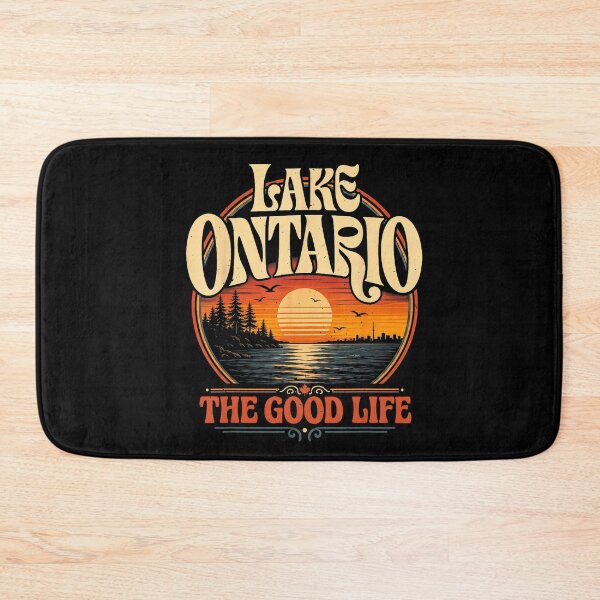 Item preview, Lake Ontario The Good Life Vintage Sunset designed and sold by VioletNance.