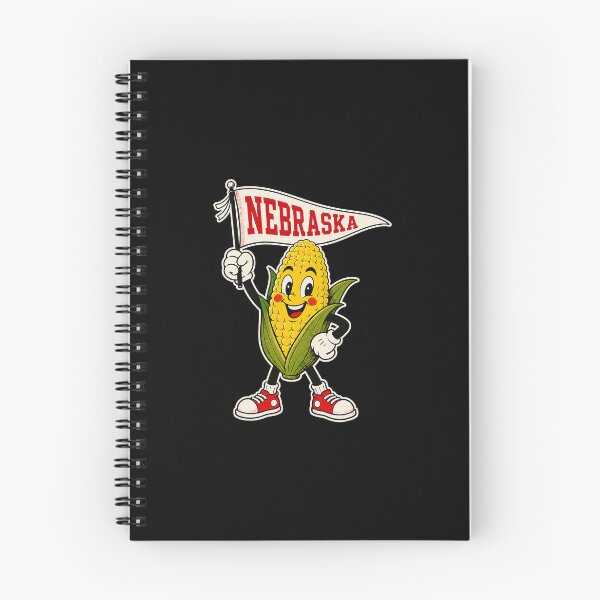Item preview, Vintage Nebraska Corn Mascot Design designed and sold by nryum.