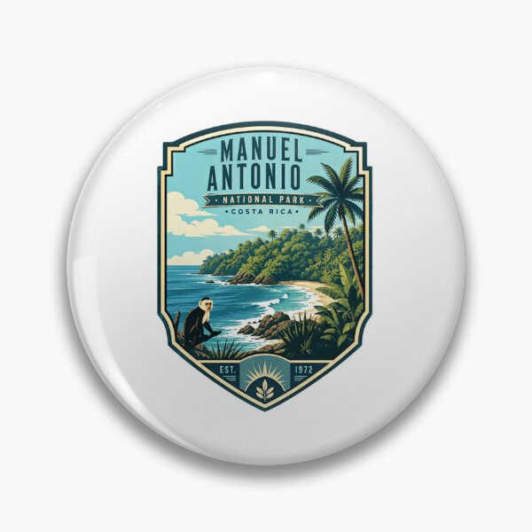 Item preview, Manuel Antonio National Park Costa Rica Est 1972 Travel Souvenir designed and sold by Star3NowForMe.