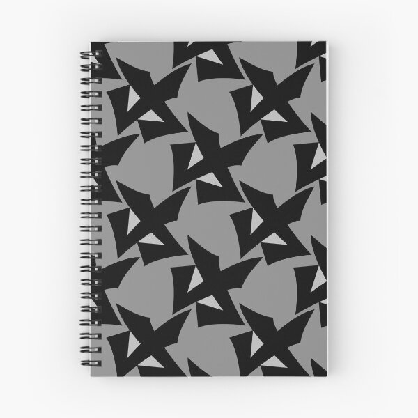 Item preview, Abstract geometric pattern gray black designed and sold by fuzzyfox.