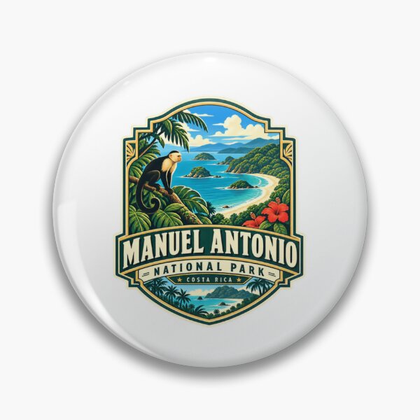 Item preview, Manuel Antonio National Park Costa Rica Travel Vacation Wildlife Explorer designed and sold by Star3NowForMe.