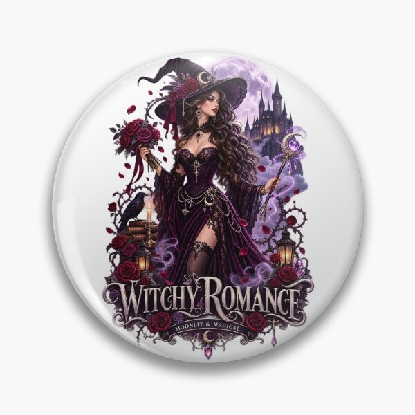 Item preview, Gothic Witch Moonlit Romance Fantasy Poster Art designed and sold by Kaikab007.