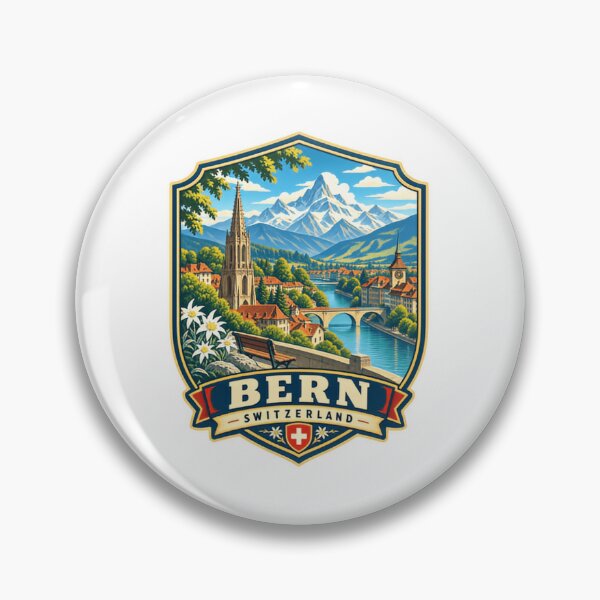 Item preview, Bern Switzerland Travel Souvenir | Swiss City Vacation Destination designed and sold by Star3NowForMe.