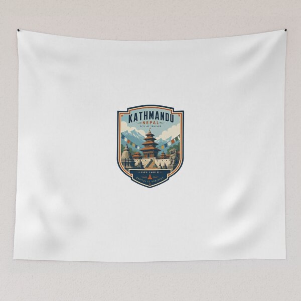 Item preview, Kathmandu Nepal City Of Temples Capital Of Heritage Travel Souvenir designed and sold by Star3NowForMe.