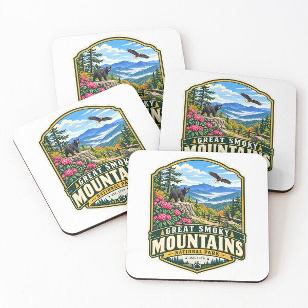 Item preview, Great Smoky Mountains National Park Est. 1934 Hiking Traveler Souvenir designed and sold by Simsimah26Parks.