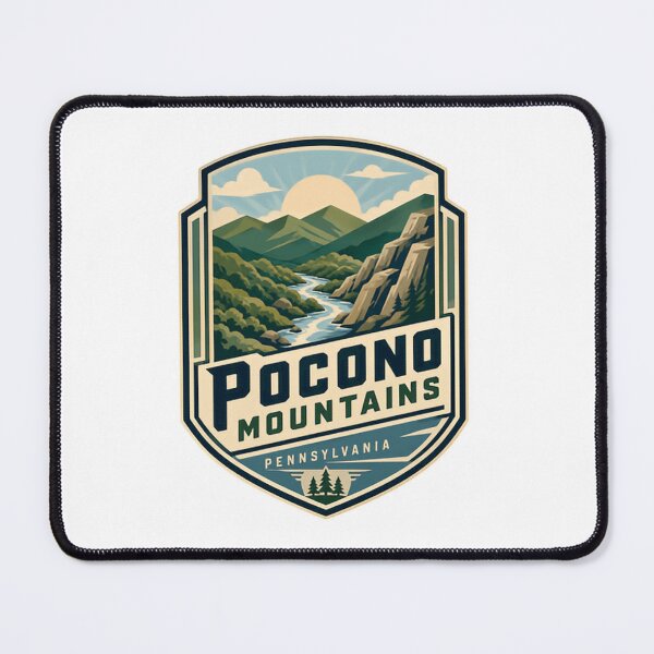 Item preview, Pocono Mountains Pennsylvania Mountain Travel Lover designed and sold by Star3NowForMe.