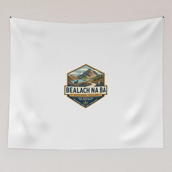 Item preview, Bealach Na Bà Applecross Scotland Scenic Mountain Pass Highlands Journey designed and sold by Simsimah26Parks.
