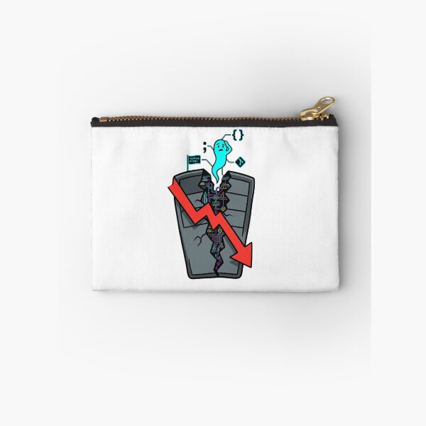 Item preview, Missing Semicolon Production Crash Syntax Error Ghost designed and sold by TechNexusPrints.