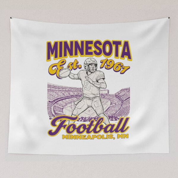 Item preview, Retro Minnesota Football Est 1967 Player Design designed and sold by HeatherRu96664.