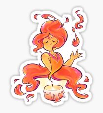 Princess' candle Sticker