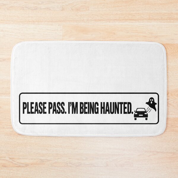 Item preview, BUMPS IN THE ROAD COLLECTION - ⭐ HALLOWEEN EDITION ⭐ - PLEASE PASS. I’M BEING HAUNTED.  designed and sold by WheelieGdArt.