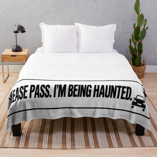 Item preview, BUMPS IN THE ROAD COLLECTION - ⭐ HALLOWEEN EDITION ⭐ - PLEASE PASS. I’M BEING HAUNTED. designed and sold by WheelieGdArt.