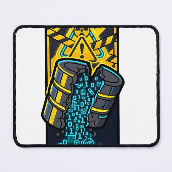 Item preview, Drop Table Production Database Crash SQL Error Badge designed and sold by TechNexusPrints.