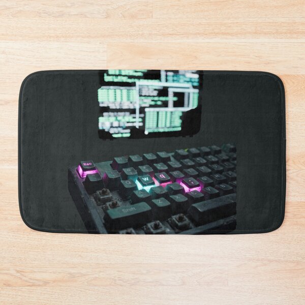 Item preview, How To Exit Vim Keyboard Mechanical Terminal Hacker designed and sold by TechNexusPrints.