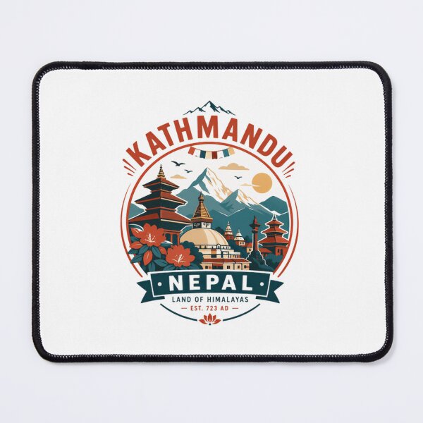 Item preview, Kathmandu Nepal Land Of Himalayas Est 723 Ad Travel Tourist Souvenir designed and sold by Simsimah26Parks.