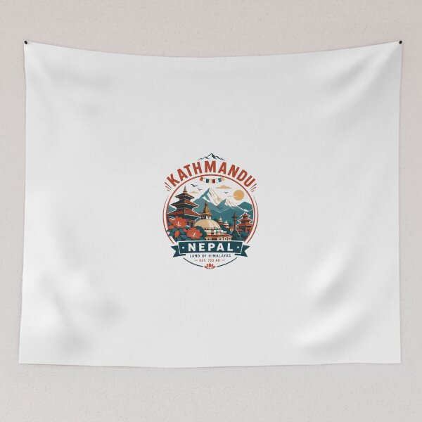 Item preview, Kathmandu Nepal Land Of Himalayas Est 723 Ad Travel Tourist Souvenir designed and sold by Simsimah26Parks.