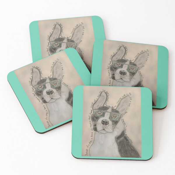 Item preview, Boston Terrier with Glasses designed and sold by AlanaKDrex.