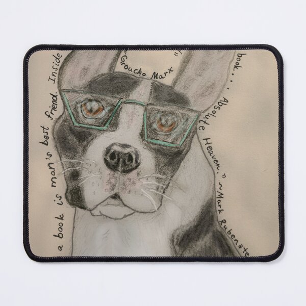 Item preview, Boston Terrier with Glasses designed and sold by AlanaKDrex.