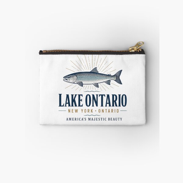 Item preview, Lake Ontario Fishing New York Vintage Trout designed and sold by VioletNance.