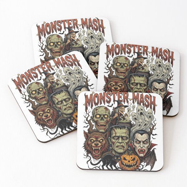 Item preview, Spooky Retro Halloween Monster Mash  designed and sold by HeatherRu96664.
