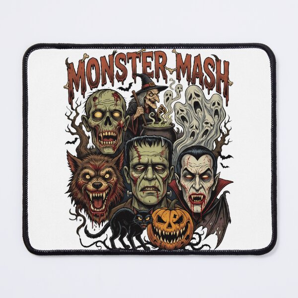 Item preview, Spooky Retro Halloween Monster Mash designed and sold by HeatherRu96664.