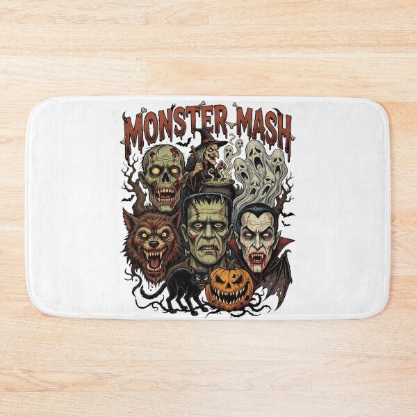 Item preview, Spooky Retro Halloween Monster Mash  designed and sold by HeatherRu96664.