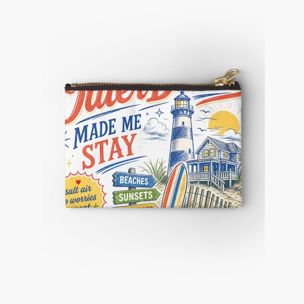 Item preview, Outer Banks Made Me Stay Vintage Beach Design designed and sold by castillomiami.
