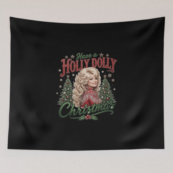 Item preview, Holly Dolly Christmas Dolly Christmas Christmas Nostalgia Xmas designed and sold by MallieWelch.