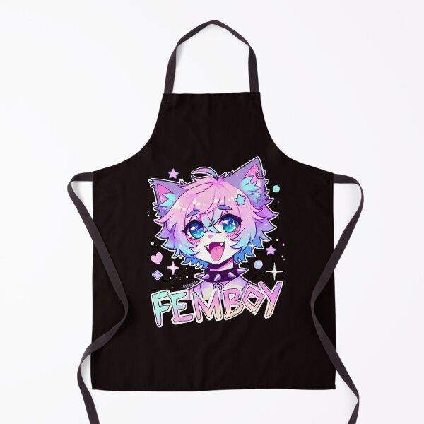 Item preview, Cute Anime Femboy Cat Aesthetic Design designed and sold by ImeldaSparks.