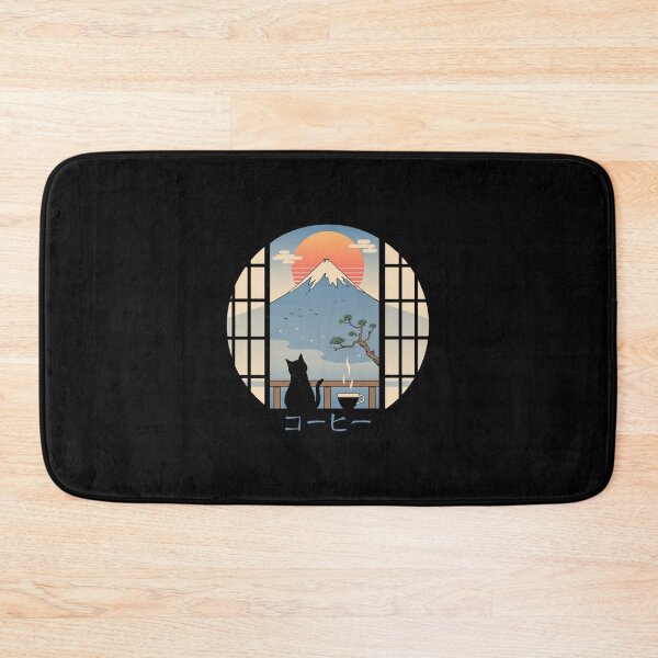 Item preview, coffee cat in mt. fuji designed and sold by IvanSamuel81.