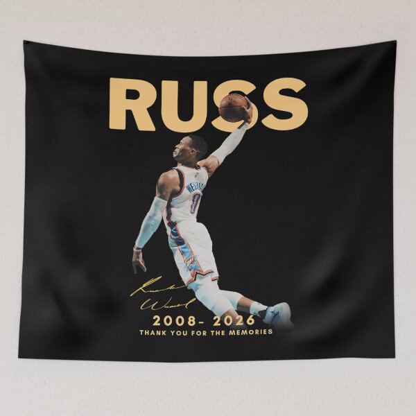 Item preview, Russell Westbrook Retirement 2008-2026 designed and sold by KimberlyCorez.