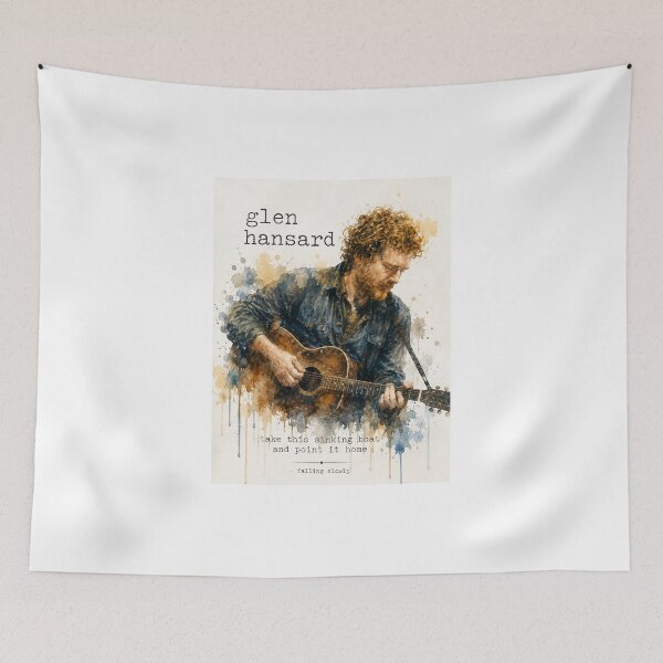 Item preview, Glen Hansard Sticker designed and sold by MallieWelch.