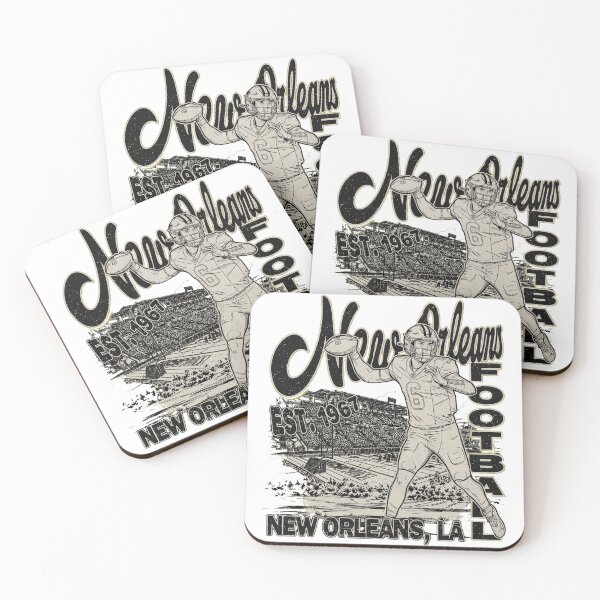 Item preview, New Orleans Football Retro Player Vintage  designed and sold by HeatherRu96664.