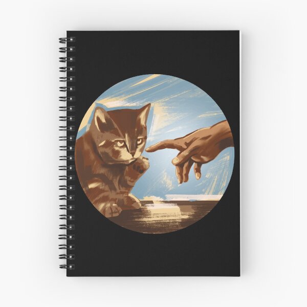 Item preview, Creation Of Cat Funny Michelangelo Parody Classical Art designed and sold by Hilal-Studio.