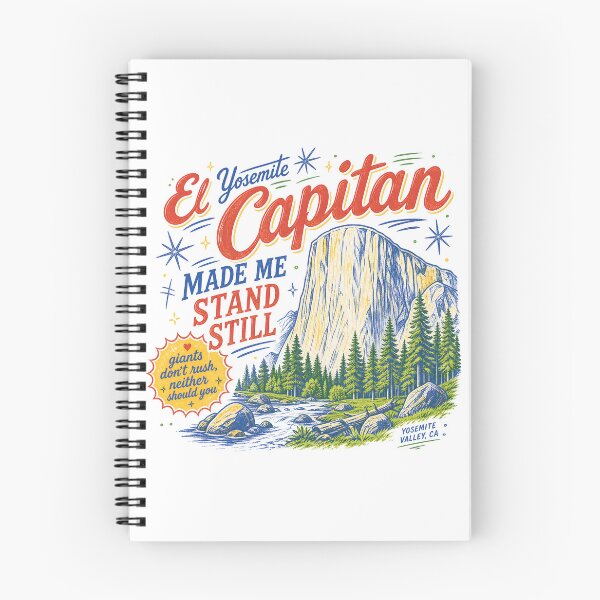 Item preview, El Capitán Yosemite me dejó quieto Diseño vintage designed and sold by castillomiami.