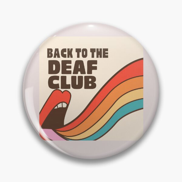 Item preview, Deaf Club homage designed and sold by deafhoops1.